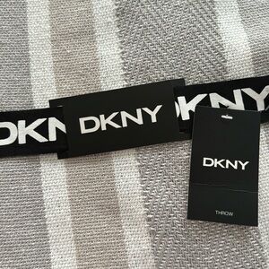 DKNY Throw new with tags on hanger